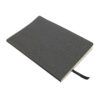 Hastings Soft Cover Recycled Leather Notebook dark grey 2 Hastings Soft Cover Recycled Leather Notebook dark grey 2