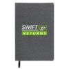 Hastings Soft Cover Recycled Leather Notebook digital print Hastings Soft Cover Recycled Leather Notebook digital print