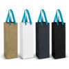 Heathcote Wine Ribbon Handle Paper Bag light blue ribbon Heathcote Wine Ribbon Handle Paper Bag light blue ribbon