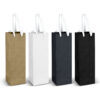Heathcote Wine Ribbon Handle Paper Bag white ribbon Heathcote Wine Ribbon Handle Paper Bag white ribbon