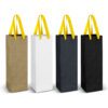 Heathcote Wine Ribbon Handle Paper Bag yellow ribbon Heathcote Wine Ribbon Handle Paper Bag yellow ribbon
