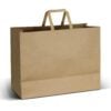 Jerilderie Flat Handle Paper Bag Landscape Extra Large detail Jerilderie Flat Handle Paper Bag Landscape Extra Large detail