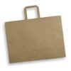 Jerilderie Flat Handle Paper Bag Landscape Extra Large natural Jerilderie Flat Handle Paper Bag Landscape Extra Large natural