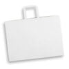 Jerilderie Flat Handle Paper Bag Landscape Extra Large white Jerilderie Flat Handle Paper Bag Landscape Extra Large white