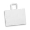 Jerilderie Flat Handle Paper Bag Landscape Large white