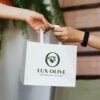 Jerilderie Flat Handle Paper Bag Landscape Medium feature Jerilderie Flat Handle Paper Bag Landscape Medium feature