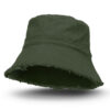 Junee Raw Edge Bucket Hat olive Junee Raw Edge Bucket Hat olive