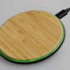 Kandos Bamboo 15W Wireless Fast Charger detail Kandos Bamboo 15W Wireless Fast Charger detail