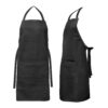 Kingston Bib Apron black Kingston Bib Apron black