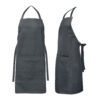Kingston Bib Apron grey Kingston Bib Apron grey