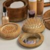 Lucknow Bamboo Brush and Mirror feature Lucknow Bamboo Brush and Mirror feature