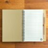 Mackay Notebook Eco Matador Pen open Mackay Notebook Eco Matador Pen open