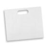 Manilla Die Cut Paper Bag Landscape Large white Manilla Die Cut Paper Bag Landscape Large white