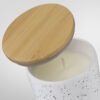 Natimuk Candle with Bamboo Lid detail top Natimuk Candle with Bamboo Lid detail top