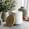 Natimuk Candle with Bamboo Lid feature Natimuk Candle with Bamboo Lid feature