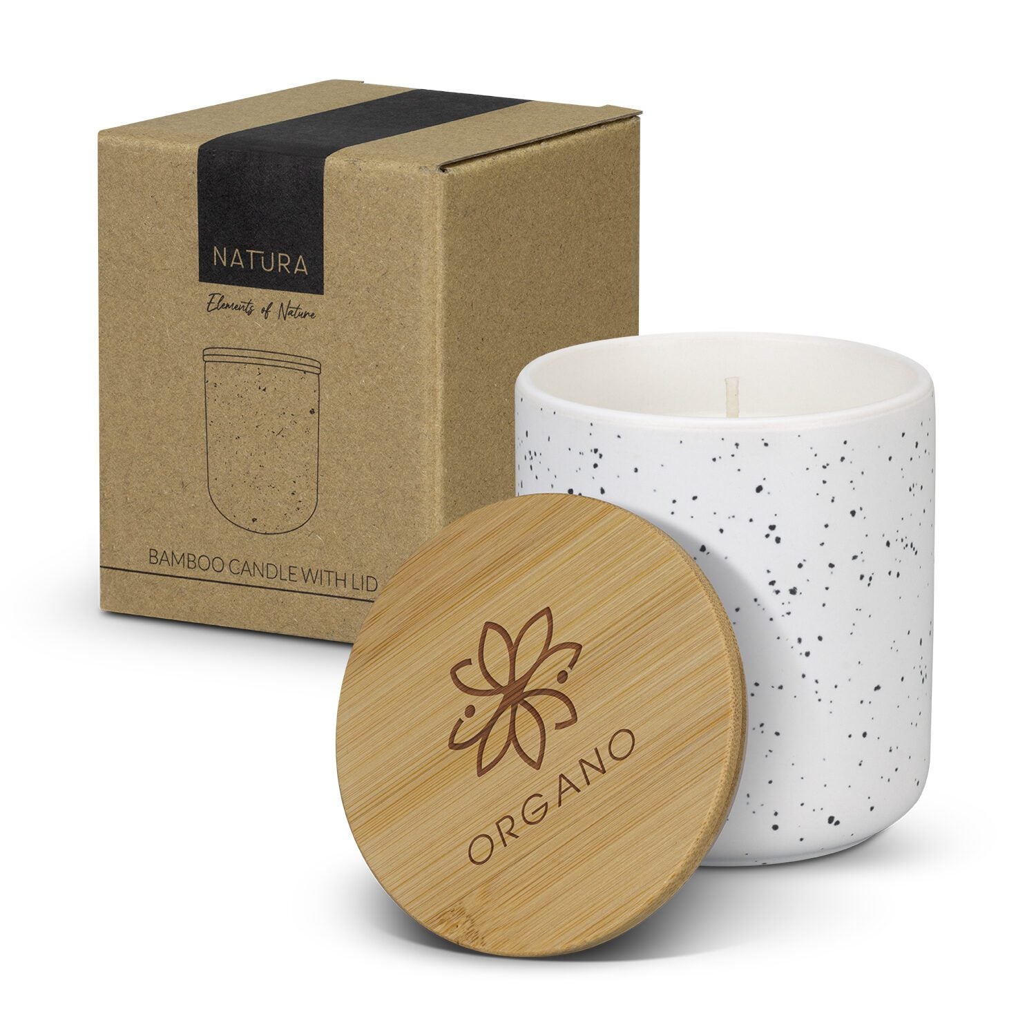 Natimuk Candle with Bamboo Lid main