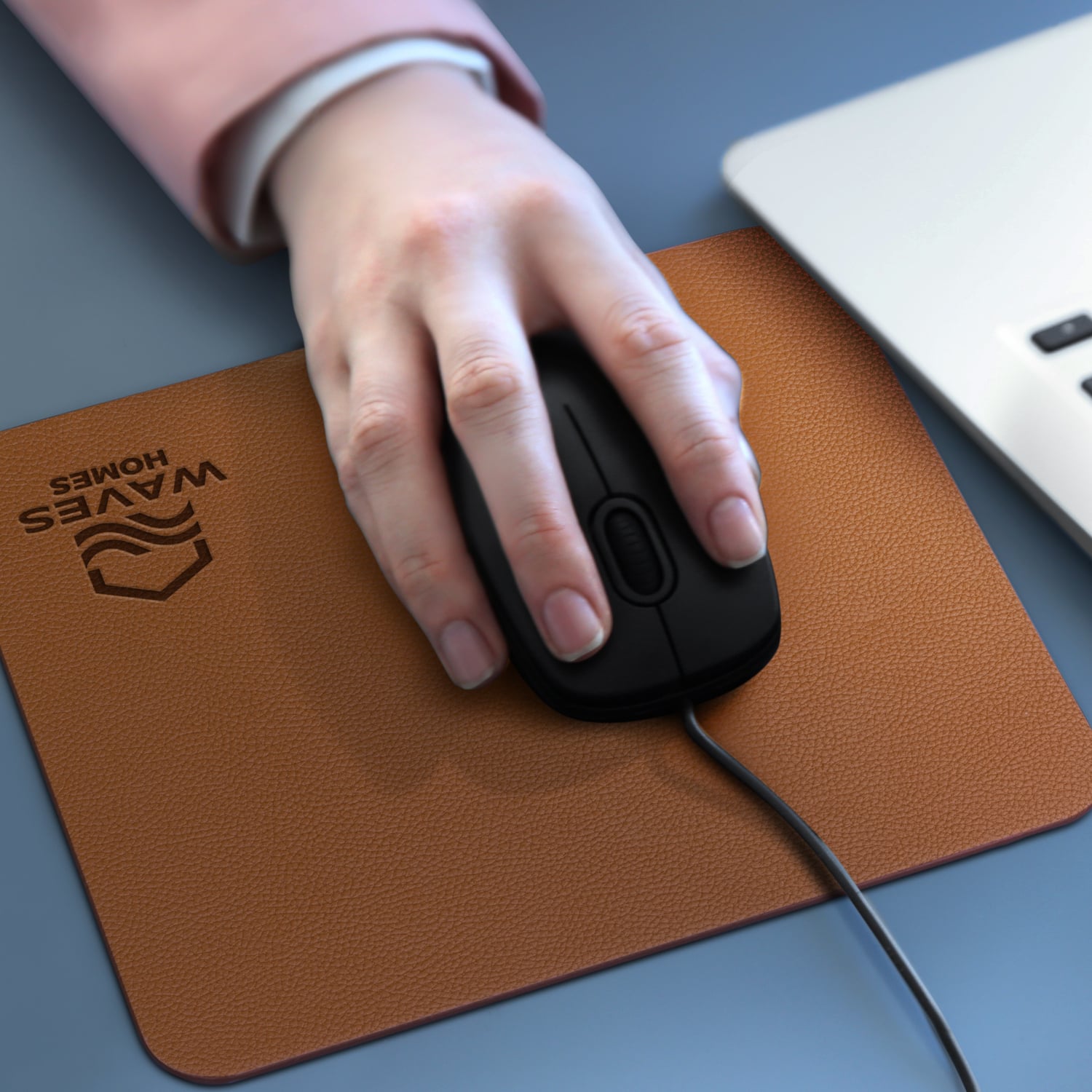 Roebourne Leatherette Mouse Mat feature Roebourne Leatherette Mouse Mat feature