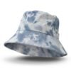 Sawtell Tie Dye Bucket Hat petrol blue