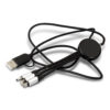 Skipton Braided Charging Cable black Skipton Braided Charging Cable black