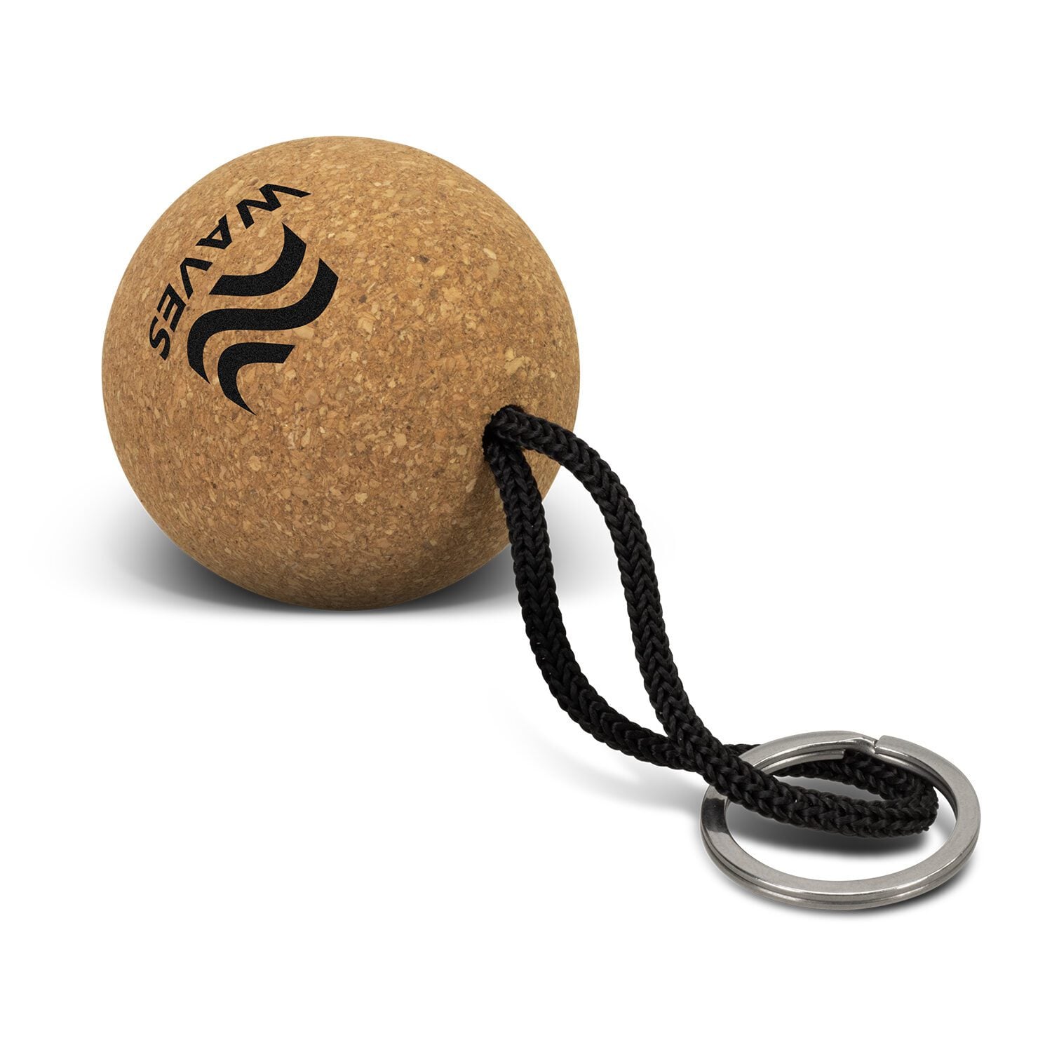 Tatura Cork Floating Key Ring Round main