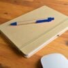 Tully A5 Natural Notebook Matador Pen blue