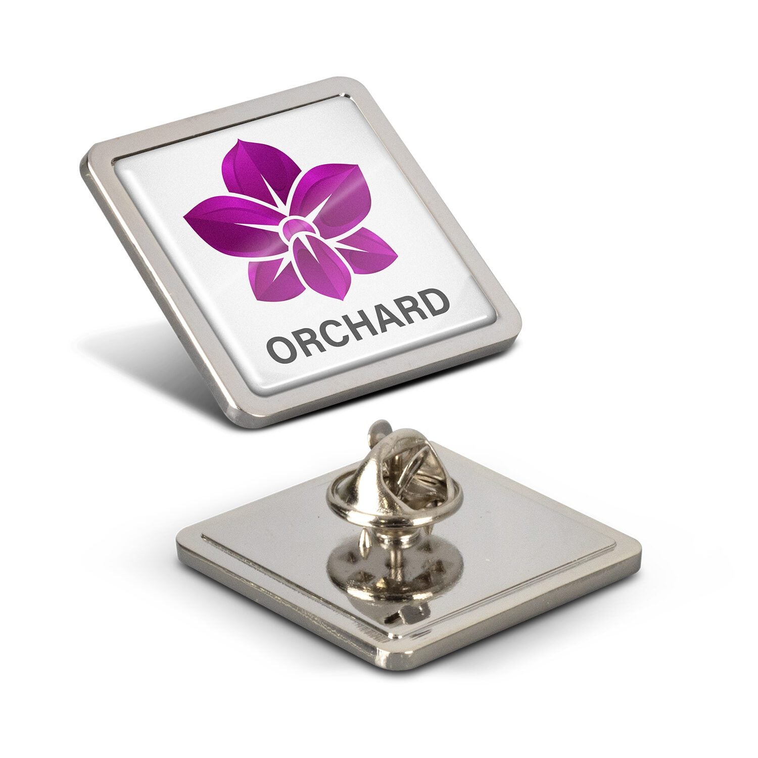 Bridport Lapel Pin Square Large main