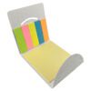 Finley Sticky Note Pad open Finley Sticky Note Pad open