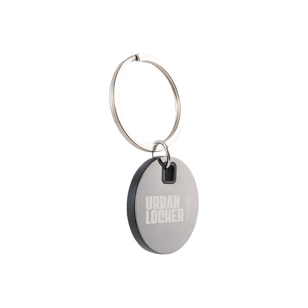 Gunnedah Stainless Steel Keytag Circle laser engrave 2 Gunnedah Stainless Steel Keytag Circle laser engrave 2