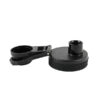Henty Stainless Steel Vacuum Bottle 950ml black lid for black bottle