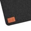 Ilfracombe Desk Mat RPET tag grey mat only Ilfracombe Desk Mat RPET tag grey mat only