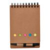 Ilfracombe Sticky Note Pad brown Ilfracombe Sticky Note Pad brown
