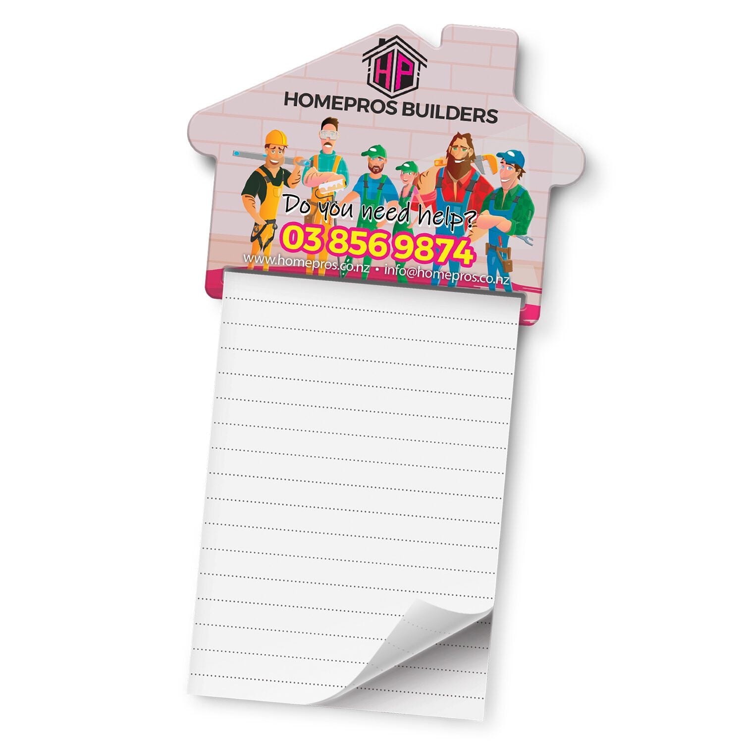 Katanning Magnetic House Memo Pad A7 main
