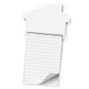 Katanning Magnetic House Memo Pad A7 white