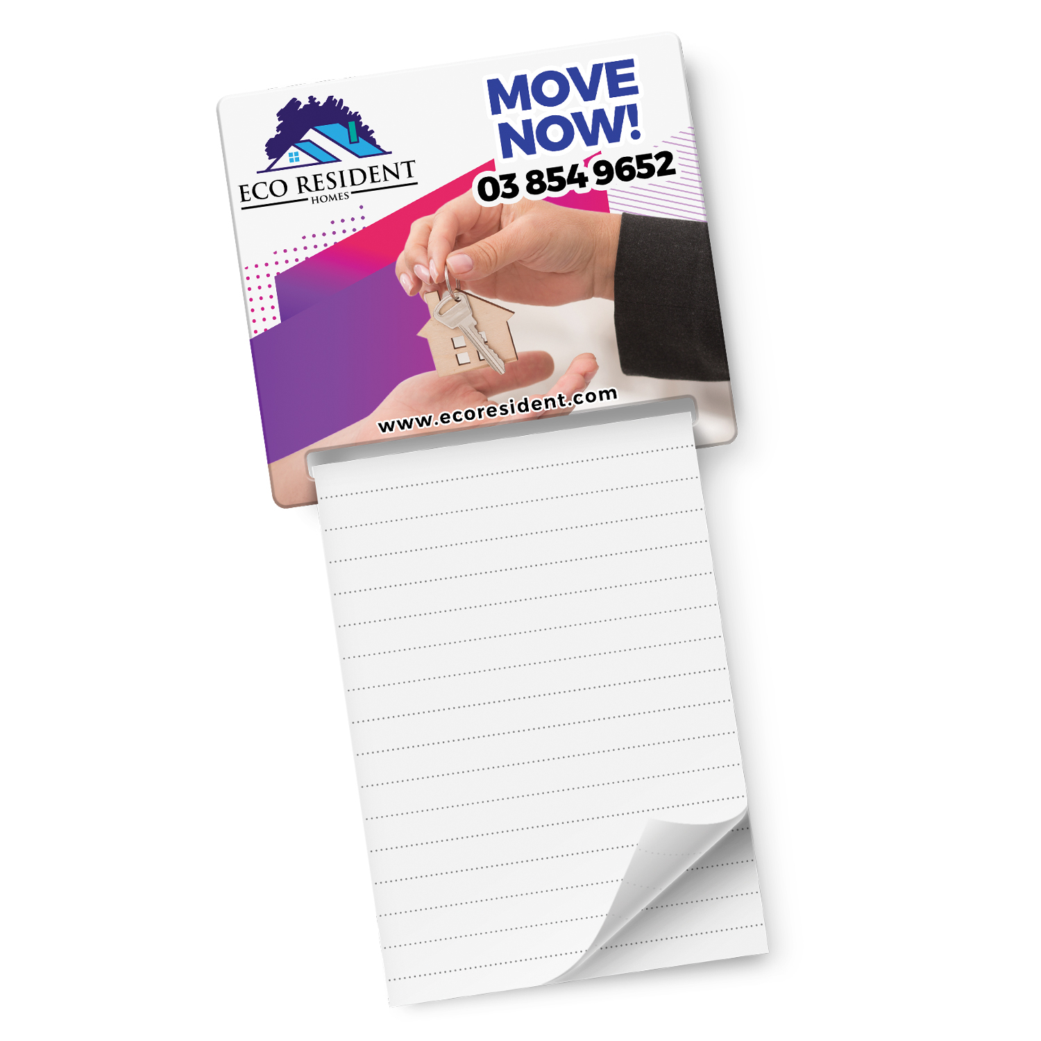 Lilydale Magnetic Memo Pad A7 main Lilydale Magnetic Memo Pad A7 main