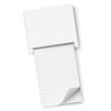 Lilydale Magnetic Memo Pad A7 white Lilydale Magnetic Memo Pad A7 white