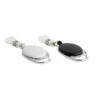 Narembeen ID Badge Holder white and black Narembeen ID Badge Holder white and black