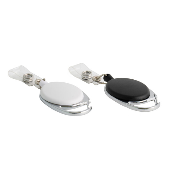 Narembeen ID Badge Holder white and black Narembeen ID Badge Holder white and black