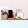 Oakey Desk Organiser Sticky Note Memo Holder feature
