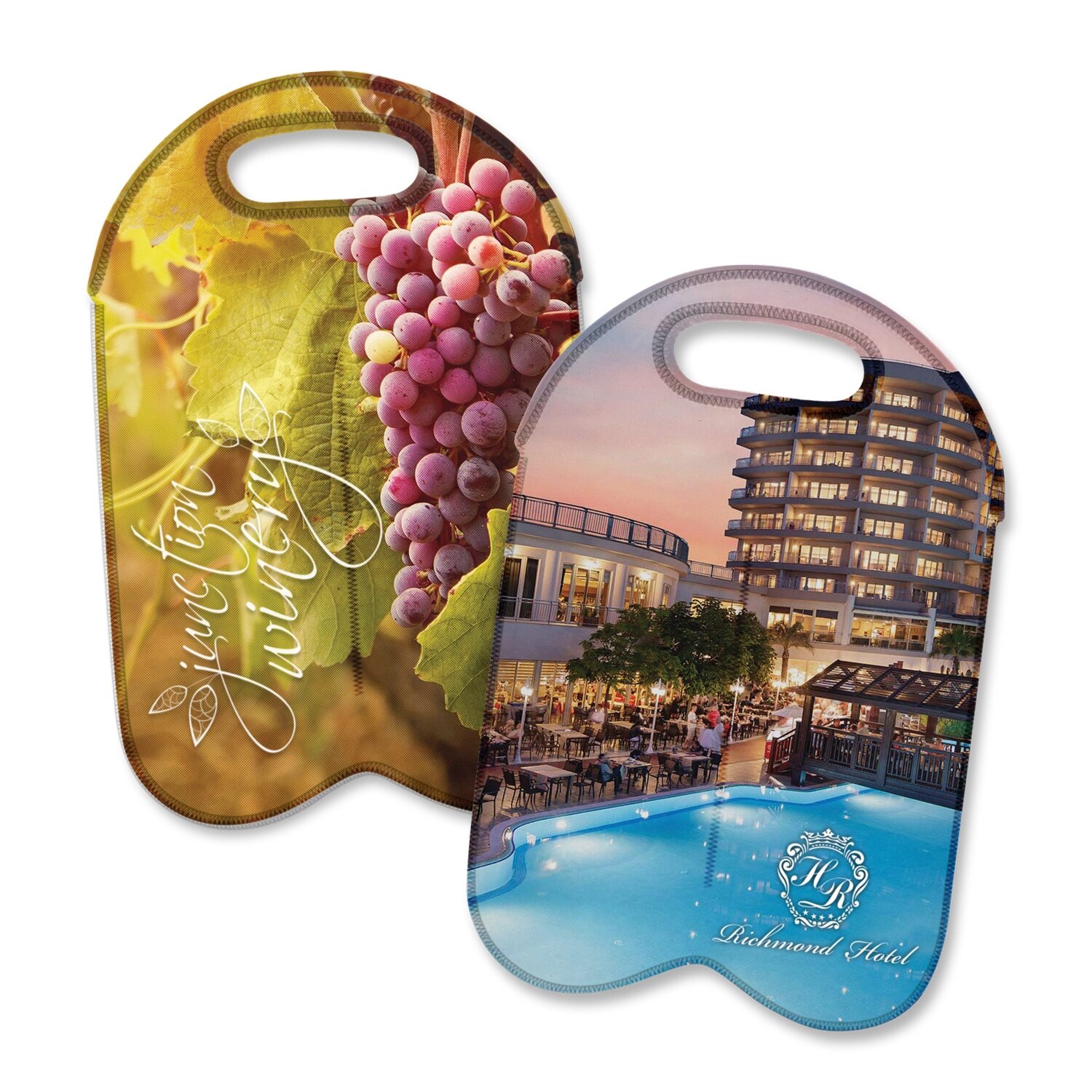 northcliffe double wine cooler bag full colour main
