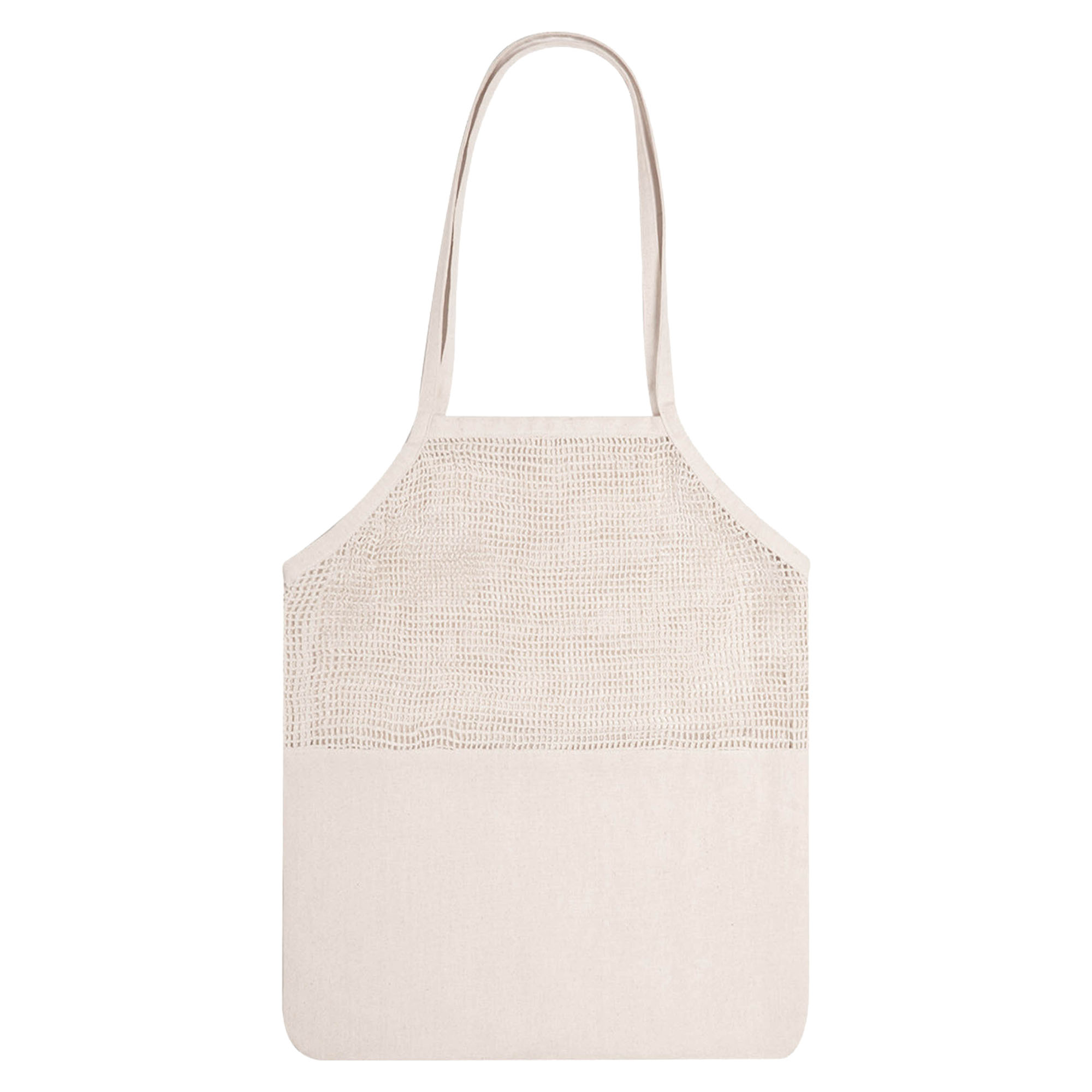 inglewood mesh calico tote bag undecorated inglewood mesh calico tote bag undecorated