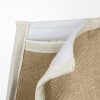 leonora jute cooler bag detail
