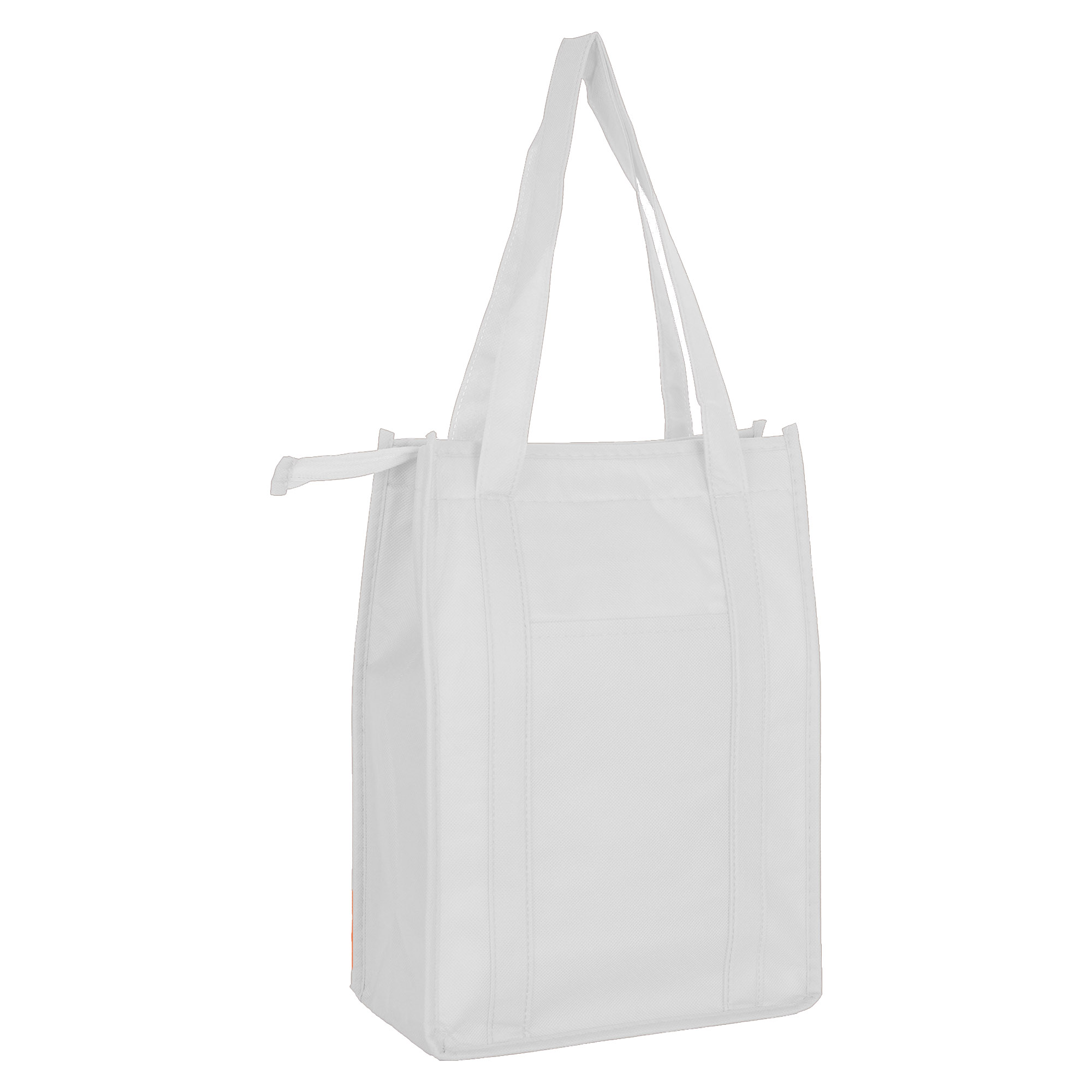 shepparton cooler bag with top zip closure white shepparton cooler bag with top zip closure white