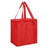 taranna non woven cooler bag red