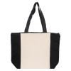 jerilderie calico zip shopper bag black jerilderie calico zip shopper bag black