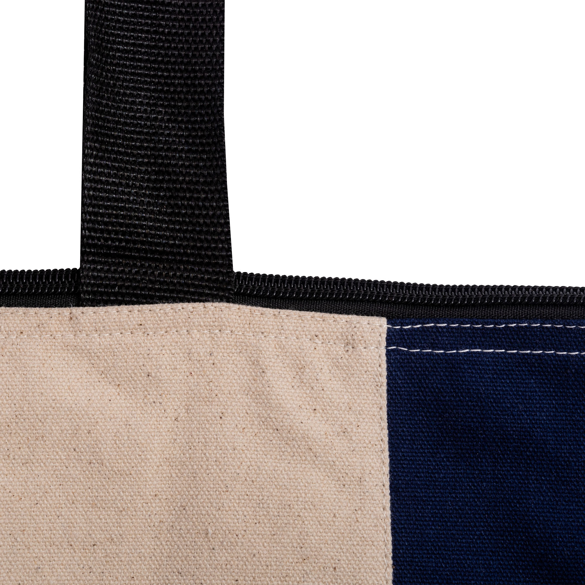 jerilderie calico zip shopper bag detail jerilderie calico zip shopper bag detail