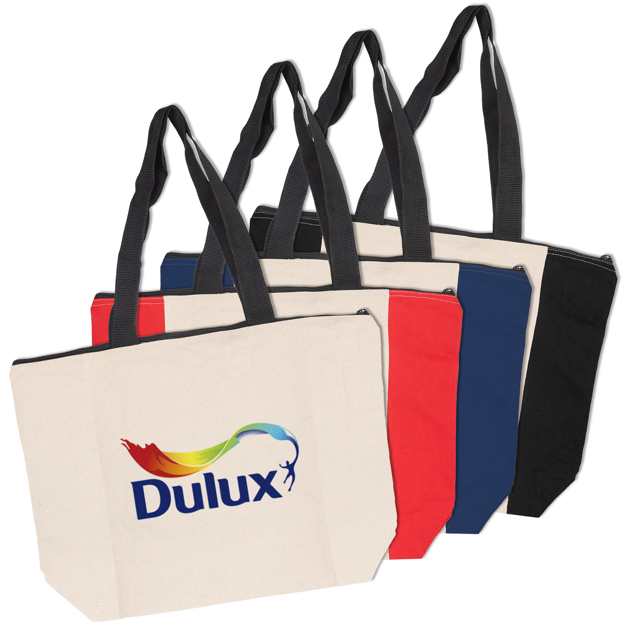 jerilderie calico zip shopper bag main jerilderie calico zip shopper bag main