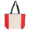 jerilderie calico zip shopper bag red jerilderie calico zip shopper bag red