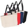 jerilderie calico zip shopper bag undecorated jerilderie calico zip shopper bag undecorated