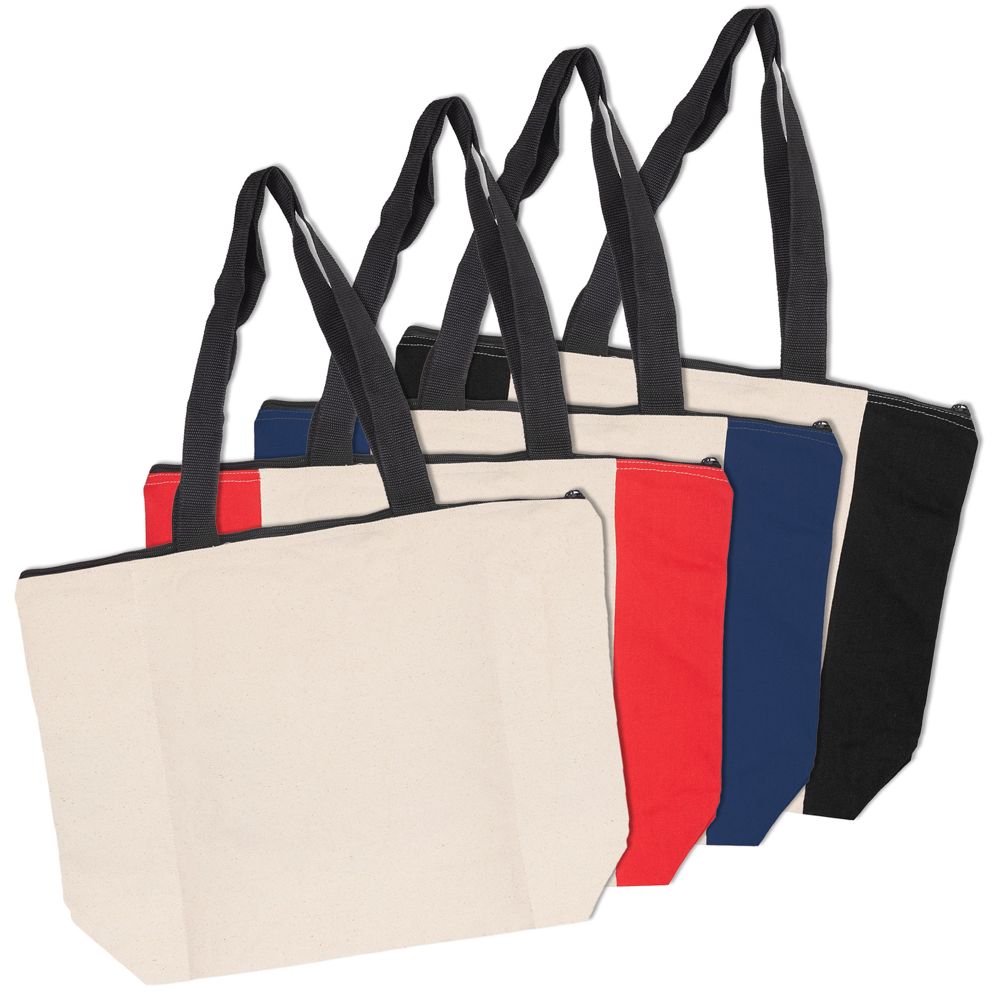 jerilderie calico zip shopper bag undecorated jerilderie calico zip shopper bag undecorated