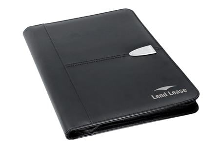 jimbour leather zip portfolio printed jimbour leather zip portfolio printed